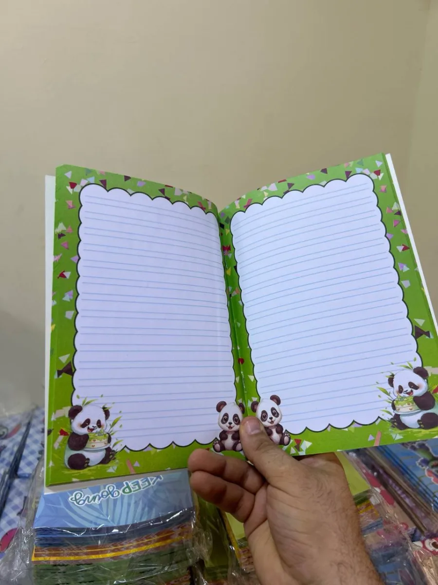صورة باكو ١٠ كشكول انجليزى  شمندورة ٦٠ ورقة مطبوع 