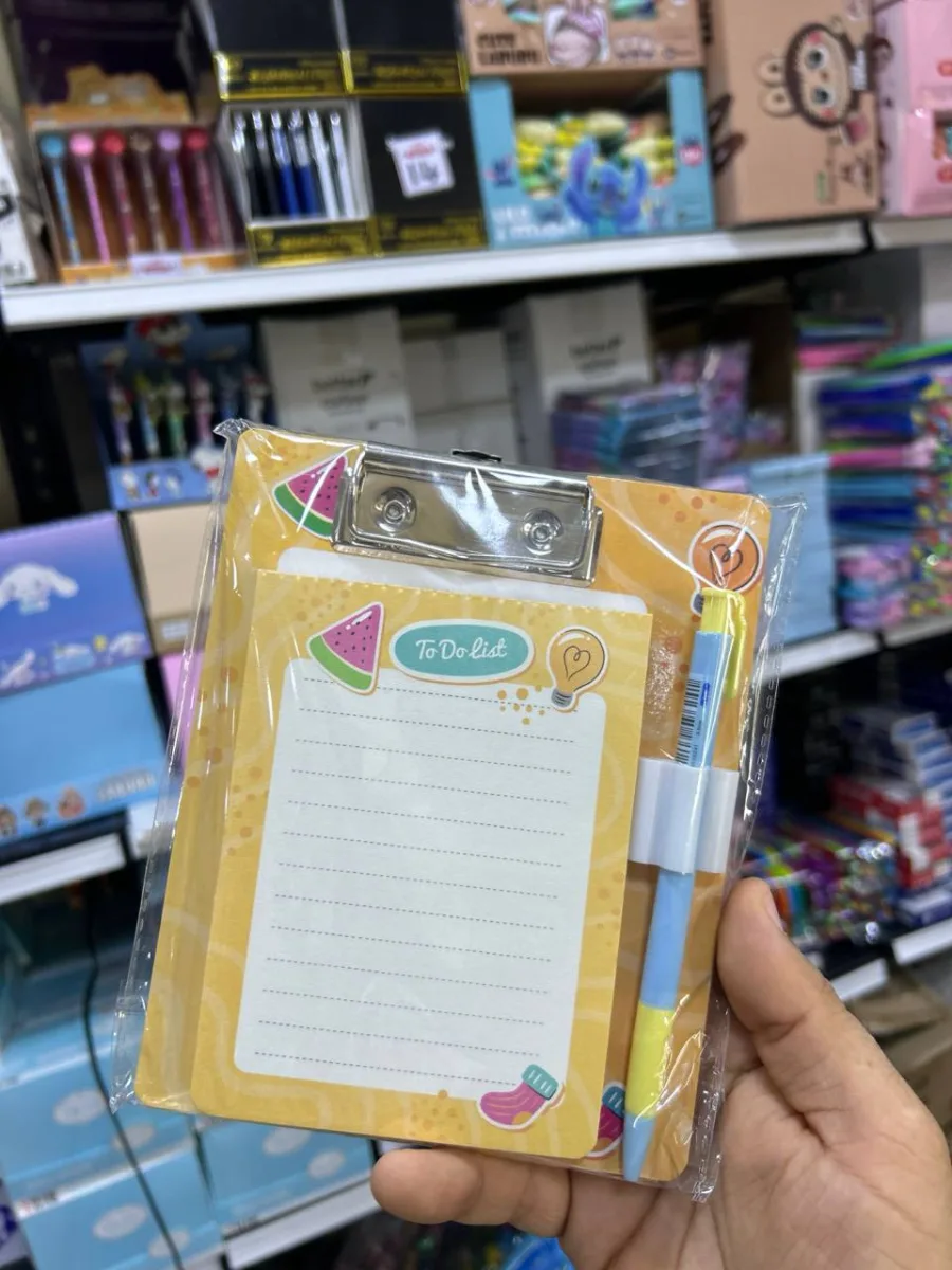 صورة To do list  ( Planner Clip / Yassin ) 1276 بلانشيطة + قلم 
