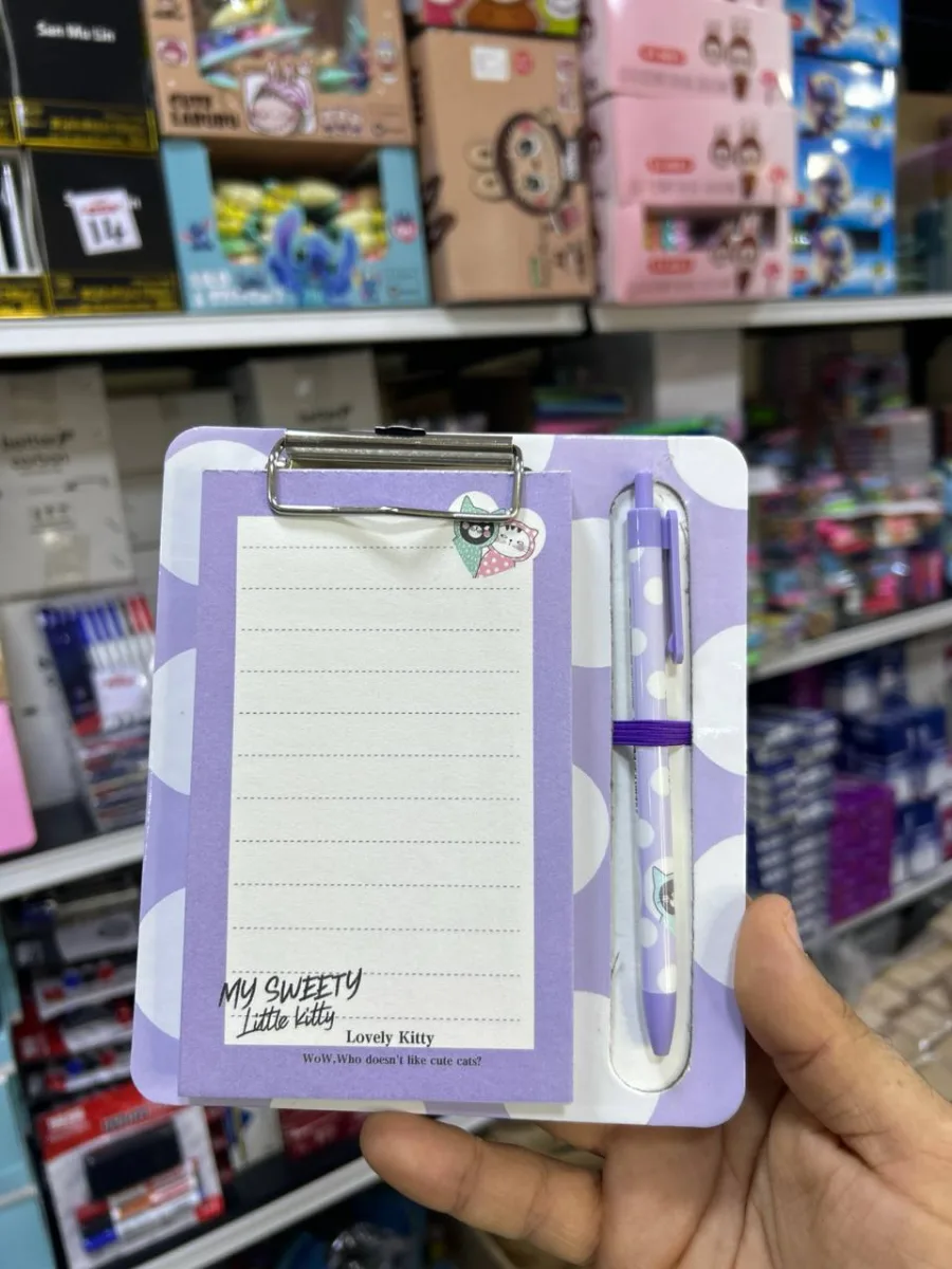 صورة To do list  ( Planner Clip / Yassin ) 1276 بلانشيطة + قلم 
