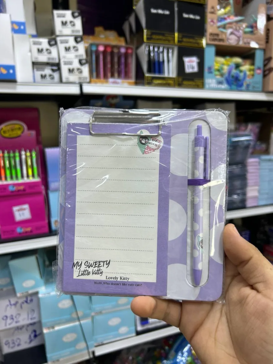 صورة To do list  ( Planner Clip / Yassin ) 1276  بلانشيطة + قلم 