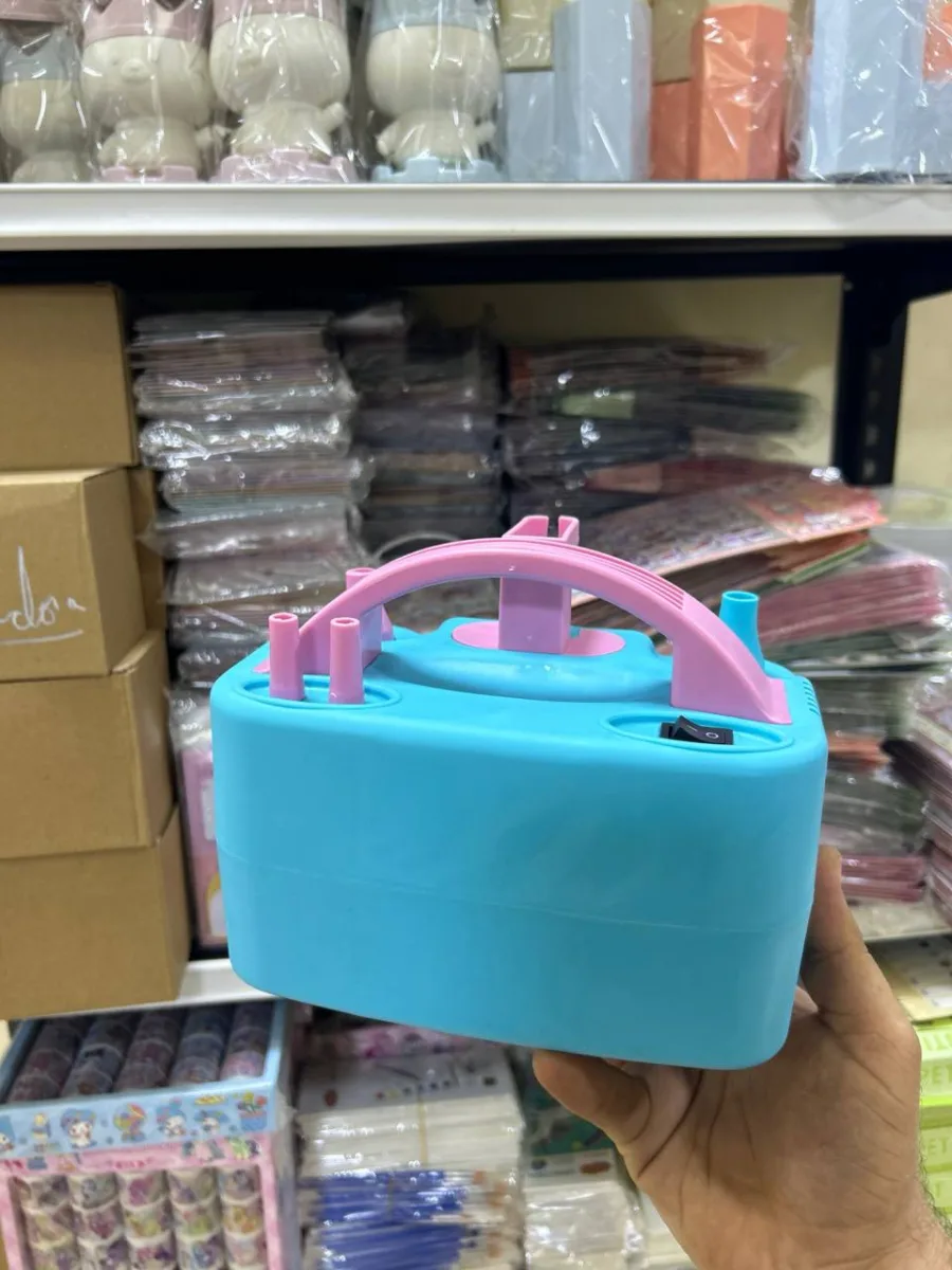 صورة منفاخ بلالين كهرباء لوكس بماسك بالون 