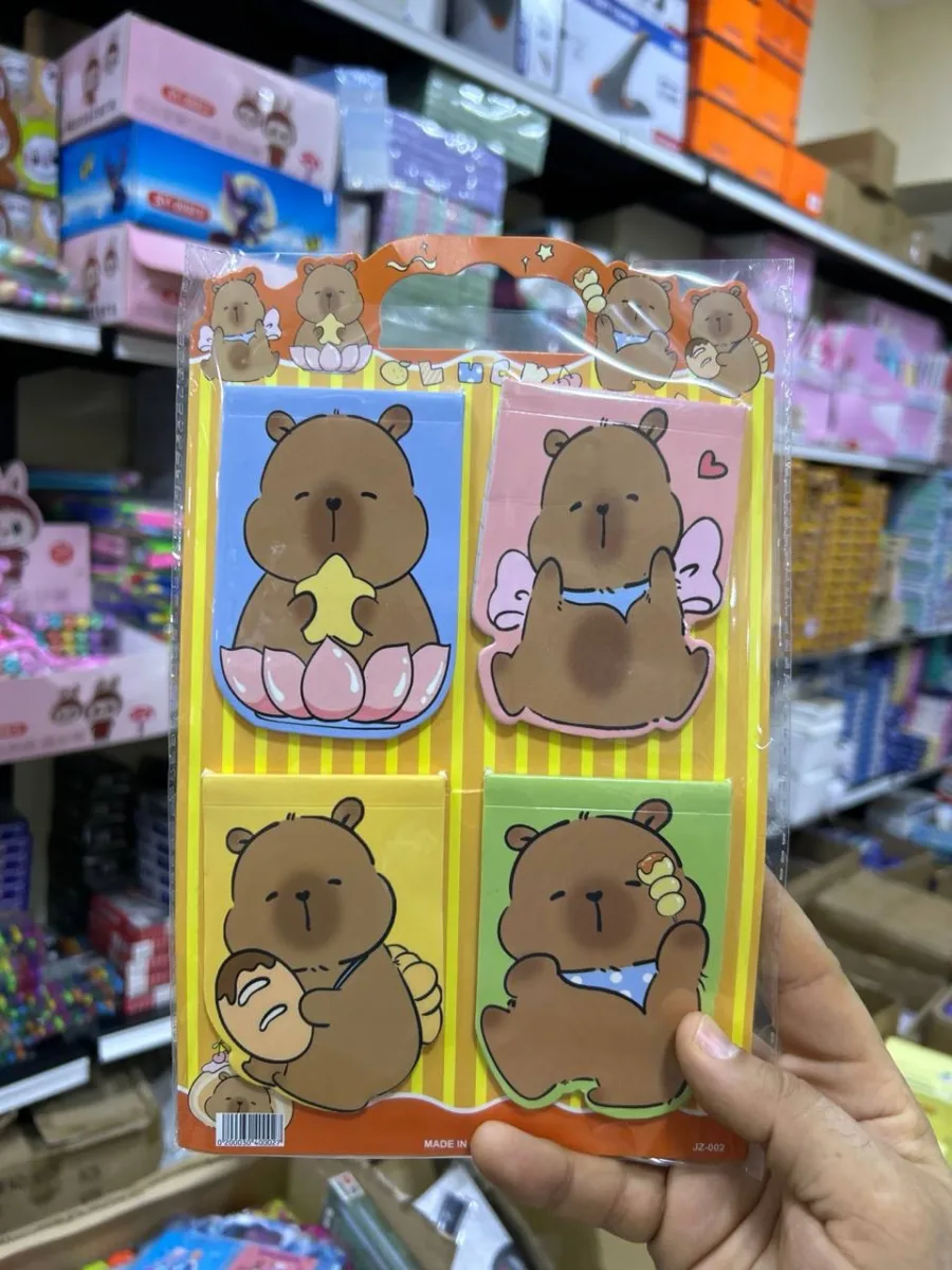 صورة 4 — باكت 4 نوتة مجسم