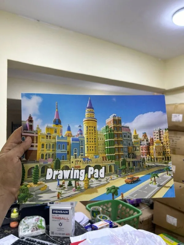 صورة 2 — باكو 10 كراسة رسم كبيرة M&T