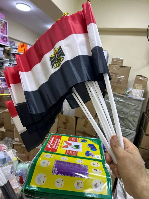 صورة 2 — كيس 12 علم مصر 30 * 40
