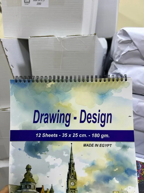 صورة 5 — باكو 5 كراسات سكتش رسم سلك
