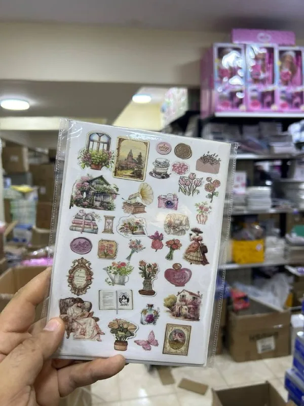 صورة 5 — كيس 10 استكير من قاف A5