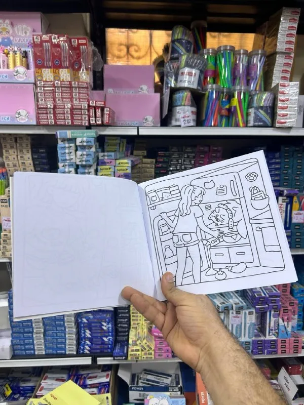 صورة 3 — كراسة تلوين عادية 24 رسمة