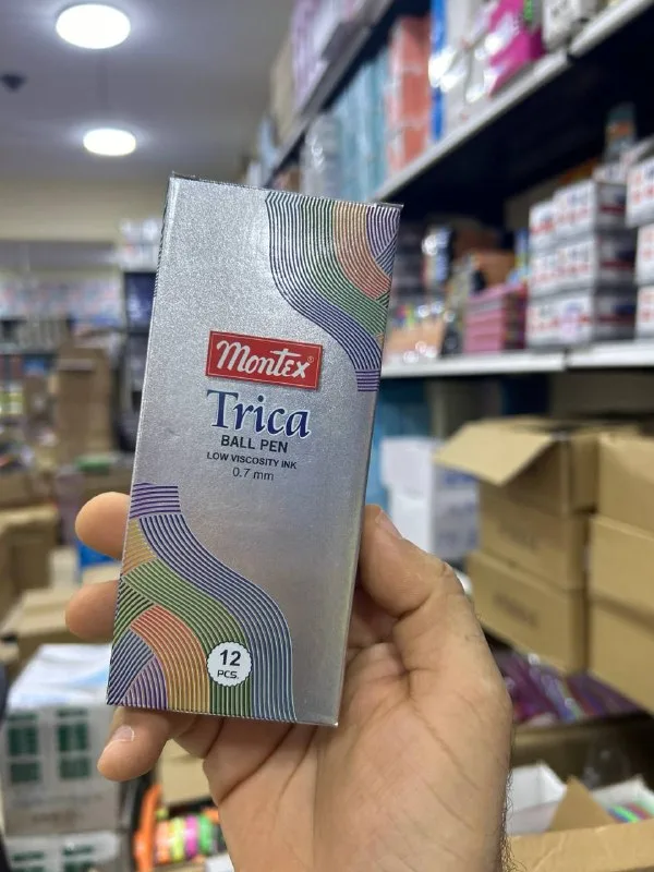 علبة 12 قلم هندى - Montex Trica