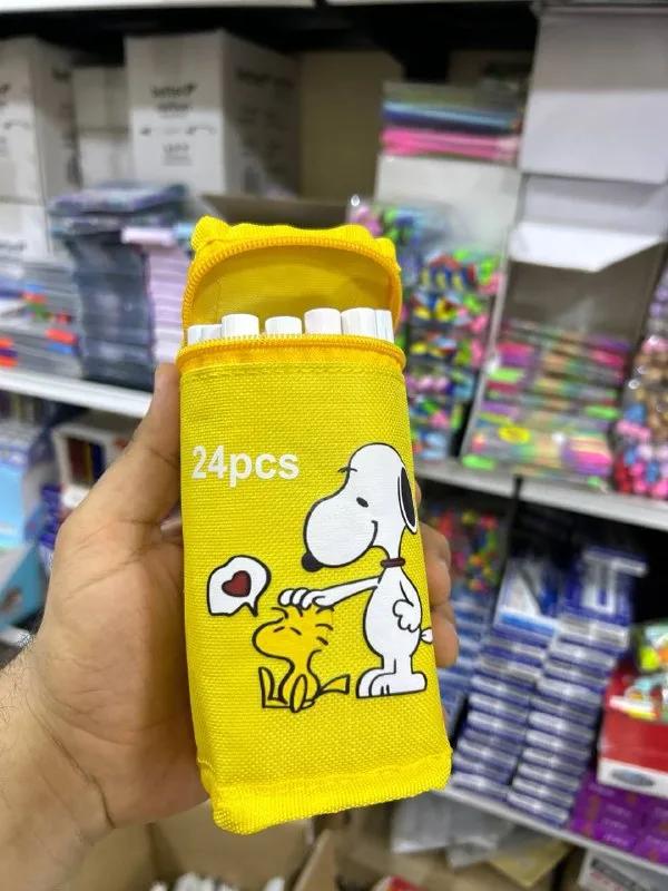 شنطة اكريليك 24 لون