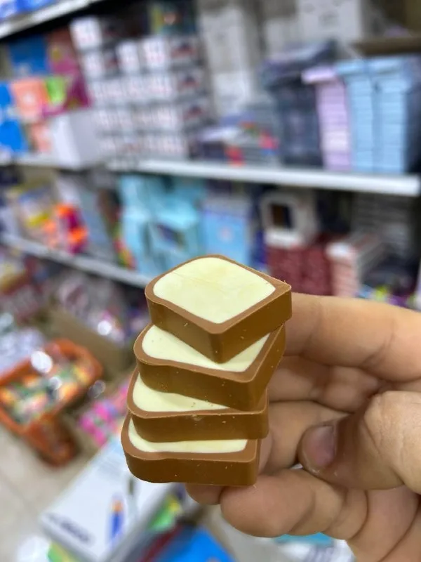صورة 5 — كيس 4 استكية شكل خبز توست