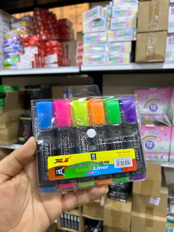 طقم 6 هاى لايتر XL 102