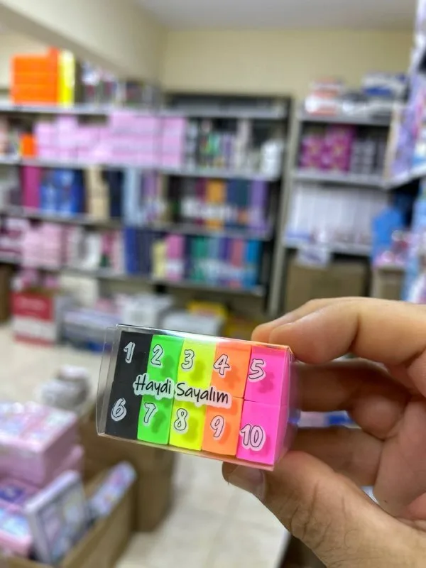 صورة 3 — باكت 10 استكية سيلكا نيون / تركى