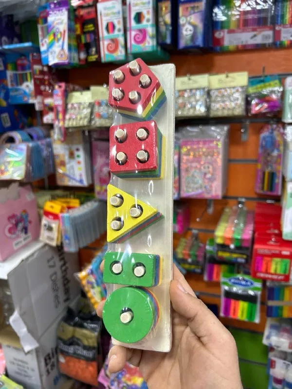 مسطرة تعليمى 5 خانة